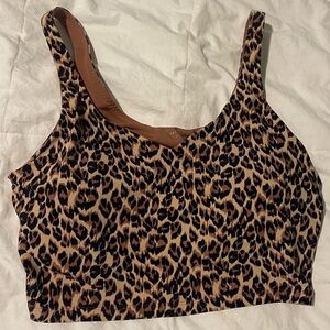Leopard Print Aerie Bra